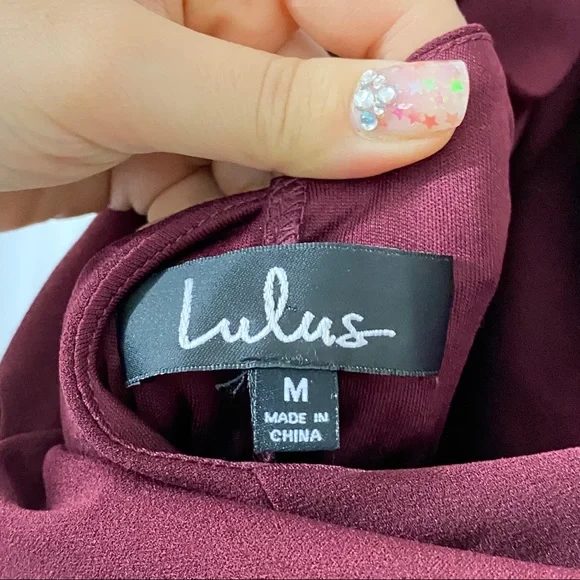 Endless Love Burgundy Backless Maxi Dress - Picture 8 of 10